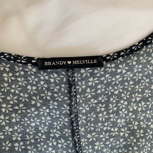 Brandy Melville mini wrap dress